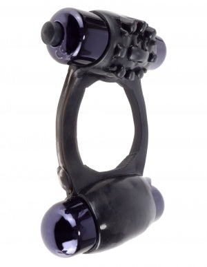 FANTASY C RINGZ DUO VIBRATING SUPER RING BLACK - PD596323