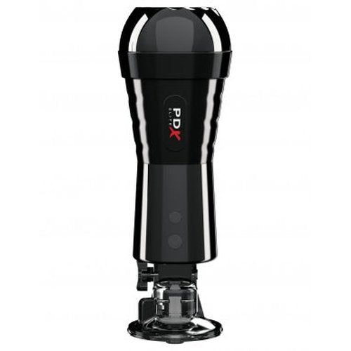 PDX ELITE COCK COMPRESSOR VIBRATING STROKER - PDRD509