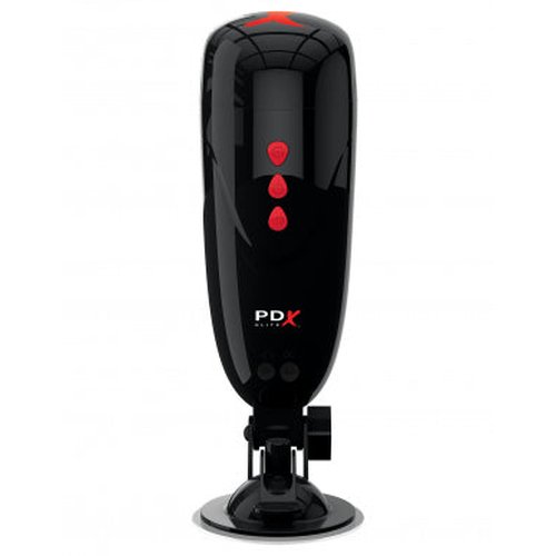 PDX ELITE DIRTY TALK STARTER STROKER LIGHT/BLACK - PDRD524