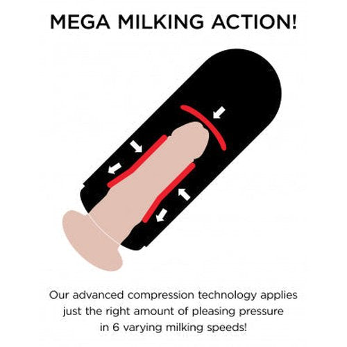 PDX ELITE VIBRATING MEGA MILKER - PDRD525