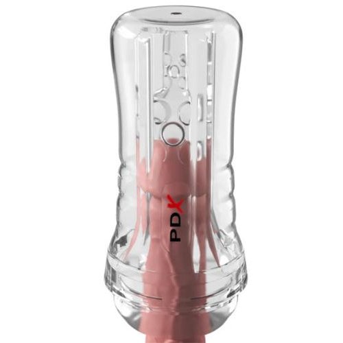 PDX ELITE VIEWTUBE SEE-THRU EZ/GRIP STROKER CLEAR - PDRD55720