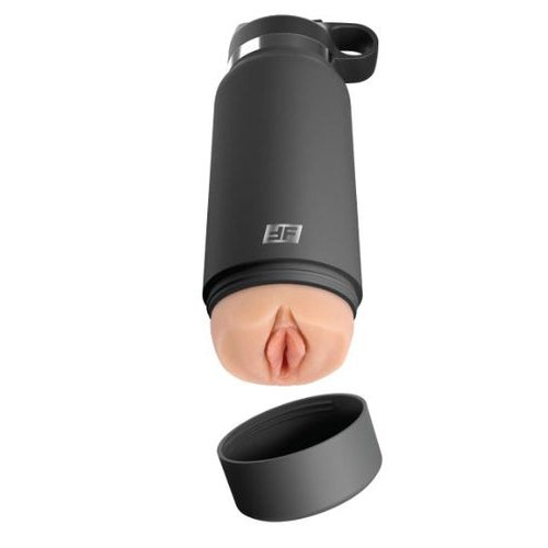 PDX PLUS FUCK FLASK PRIVATE PLEASER DISCREET STROKER BLUE BOTTLE LIGHT - PDRD62721