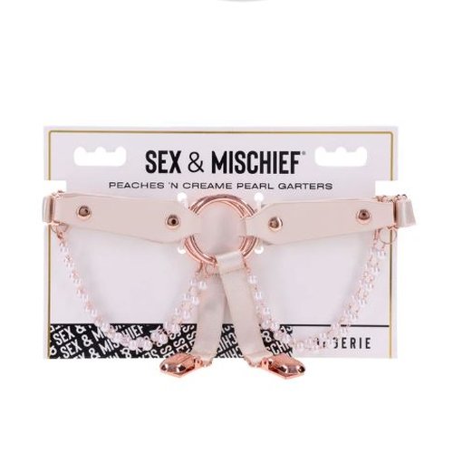 PEACHES N CREAME PEARL GARTERS - SS10213