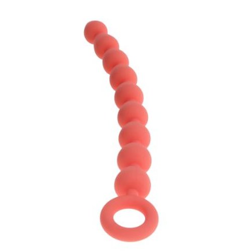 PEACHES N CREAME SILICONE ANAL BEADS - SS10214