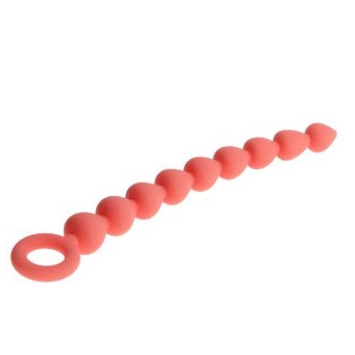 PEACHES N CREAME SILICONE ANAL BEADS - SS10214