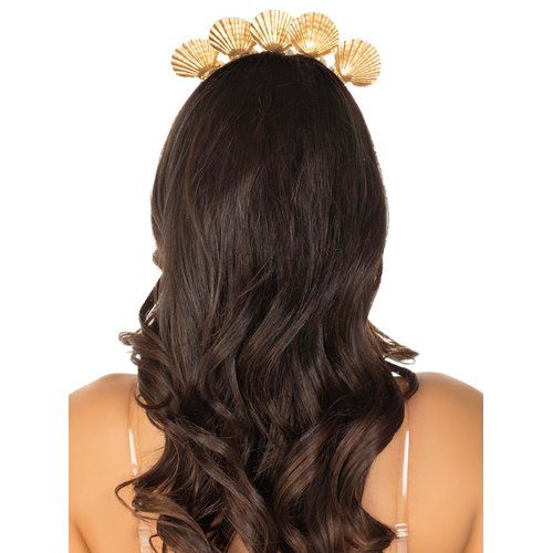 Pearl Shell Mermaid Crown Headband - A2838     02622