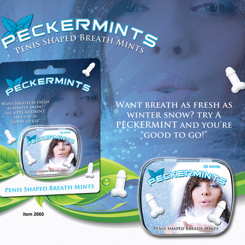 PECKERMINTS IN BLISTER CARD