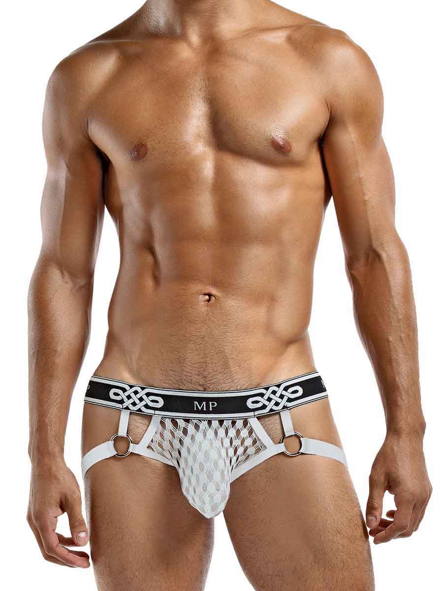 PEEP SHOW JOCK RING WHITE LARGE/ XL - MP398223WHLX