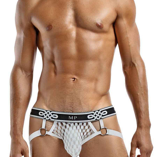 PEEP SHOW JOCK RING WHITE LARGE/ XL - MP398223WHLX