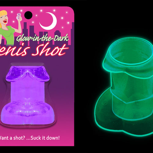 GLOWING PENIS SHOT PURPLE