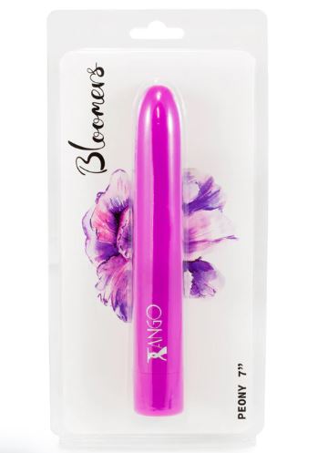 BLOOMERS PEONY CLASSIC VIBRATOR 7IN PURPLE - FRBLMR010030