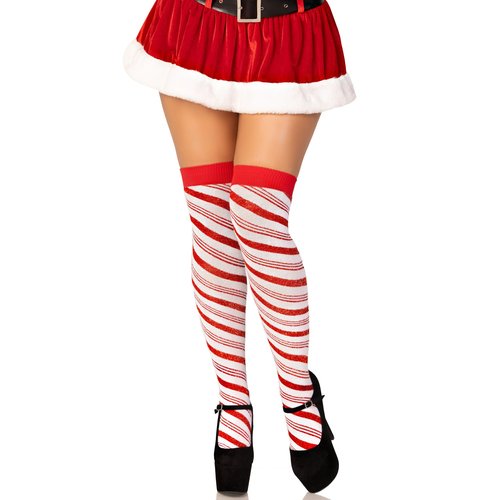 Peppermint Striped Socks - 6647      06222