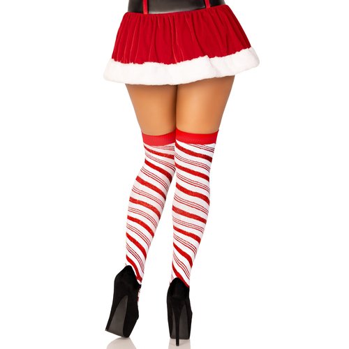 Peppermint Striped Socks - 6647      06222
