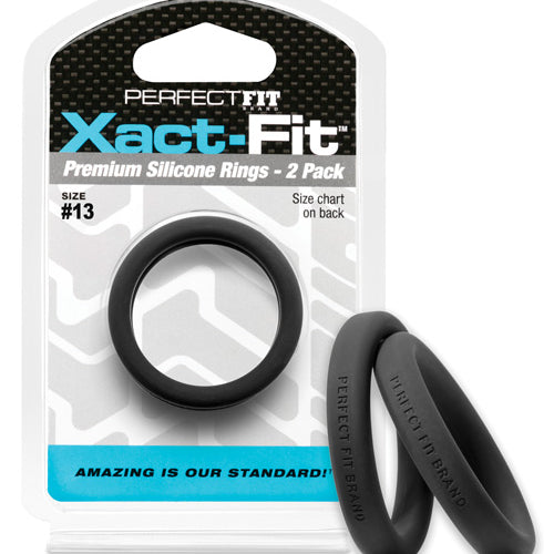 PERFECT FIT XACT-FIT #13 2 PK BLACK - PERCR76B