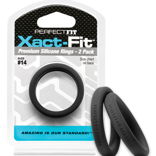 PERFECT FIT XACT-FIT #14 2 PK BLACK - PERCR77B