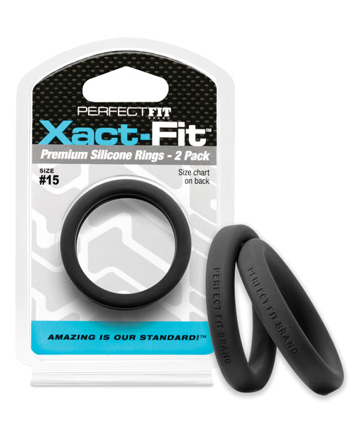 PERFECT FIT XACT-FIT #15 2 PK BLACK - PERCR78B