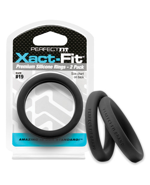 PERFECT FIT XACT-FIT #19 2 PK BLACK - PERCR82B