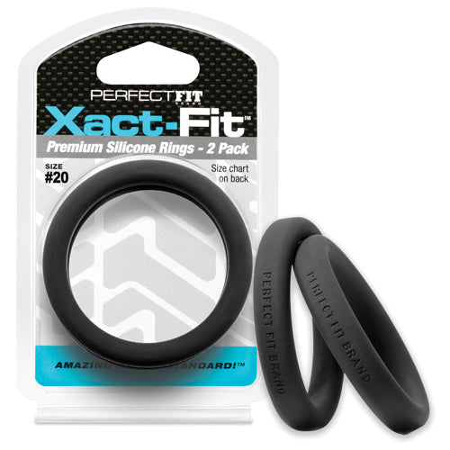 PERFECT FIT XACT-FIT #20 2 PK BLACK - PERCR83B