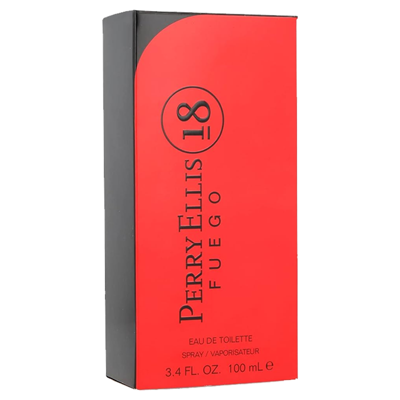 PERRY ELLIS 18 FUEGO 3.4OZ, MEN'S PERFUME, EDT