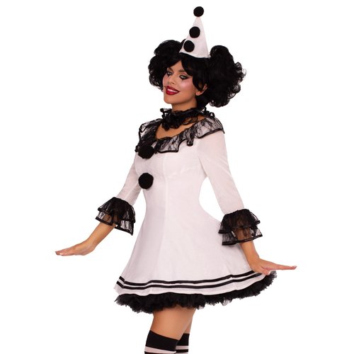 Pierrot Clown Costume - SK86658   00825