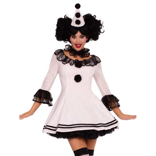 Pierrot Clown Costume - SK86658   00825