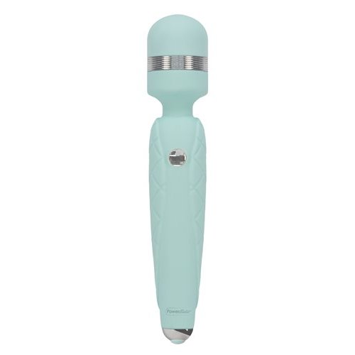 PILLOW TALK CHEEKY WAND VIBE W/ SWAROVSKI CRYSTAL TEAL - BMS26719