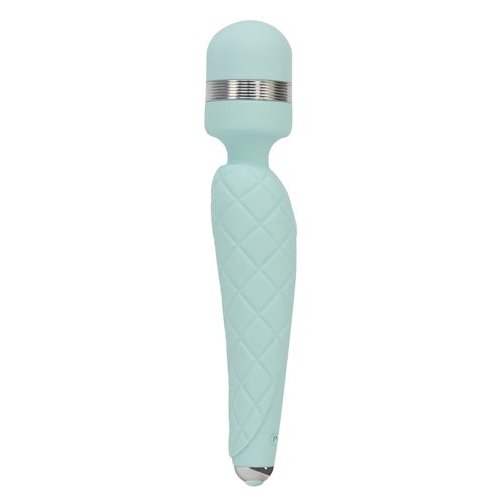 PILLOW TALK CHEEKY WAND VIBE W/ SWAROVSKI CRYSTAL TEAL - BMS26719