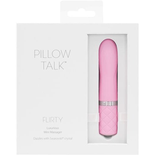 PILLOW TALK FLIRTY VIBE W/SWAROVSKI CRYSTAL PINK - BMS26616