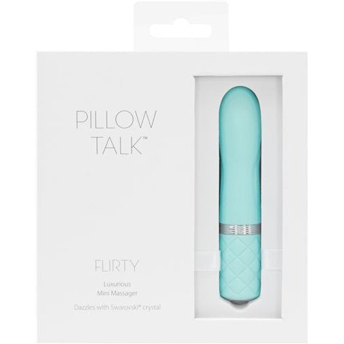 PILLOW TALK FLIRTY VIBE W/SWAROVSKI CRYSTAL TEAL - BMS26619