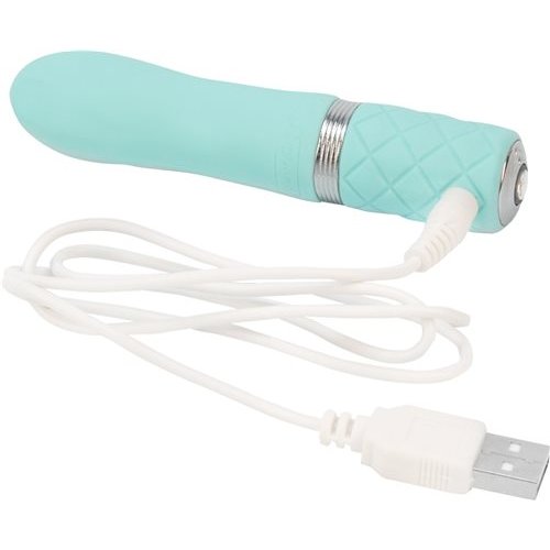 PILLOW TALK FLIRTY VIBE W/SWAROVSKI CRYSTAL TEAL - BMS26619