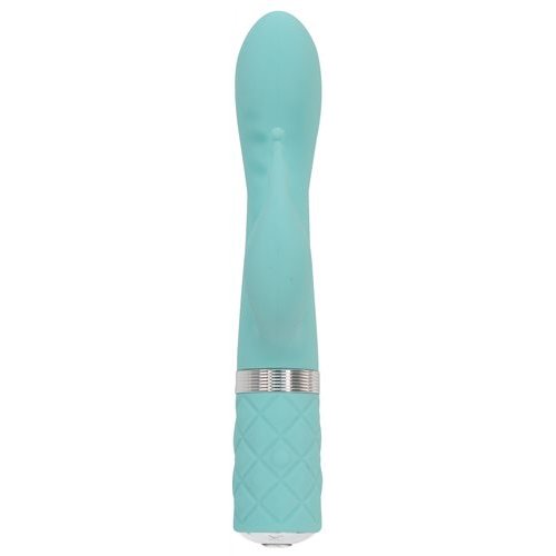 PILLOW TALK KINKY CLITORAL W/ SWAROVSKI CRYSTAL TEAL - BMS96619