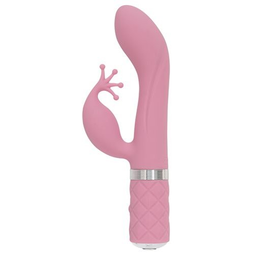 PILLOW TALK KINKY CLITORAL W/ SWAROVSKI CRYSTAL PINK - BMS96616