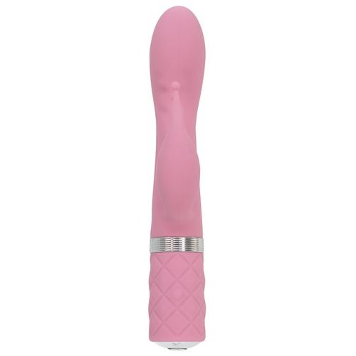 PILLOW TALK KINKY CLITORAL W/ SWAROVSKI CRYSTAL PINK - BMS96616