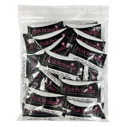 Pink Privates Lightening Cream Foil Bag of 50