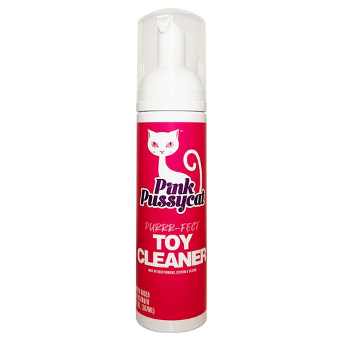 Pink Pussycat Toy Cleaner