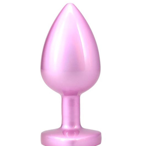 BOOTY BLING HEART DIAMOND JEW/ METAL PLUG L/PINK