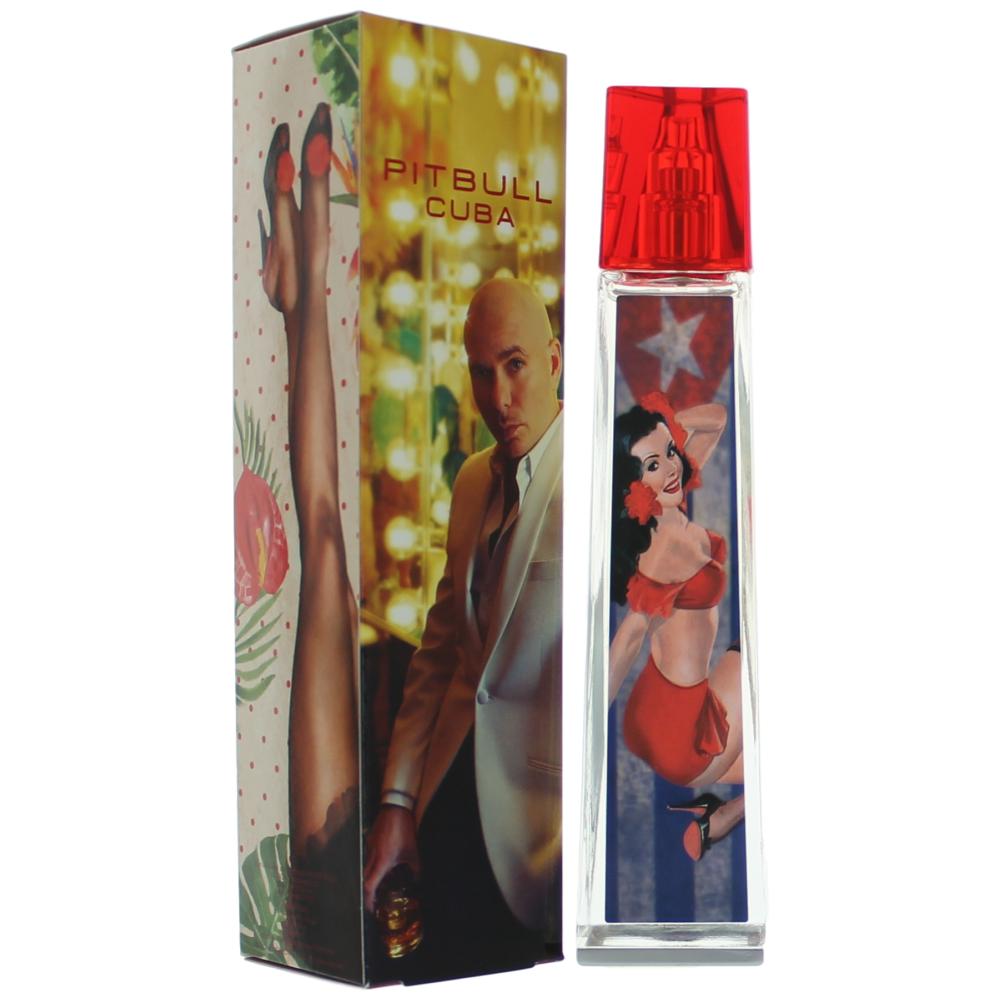 PITBULL CUBA 3.4OZ, WOMEN'S PERFUME, EDP-Pinkfoxxx