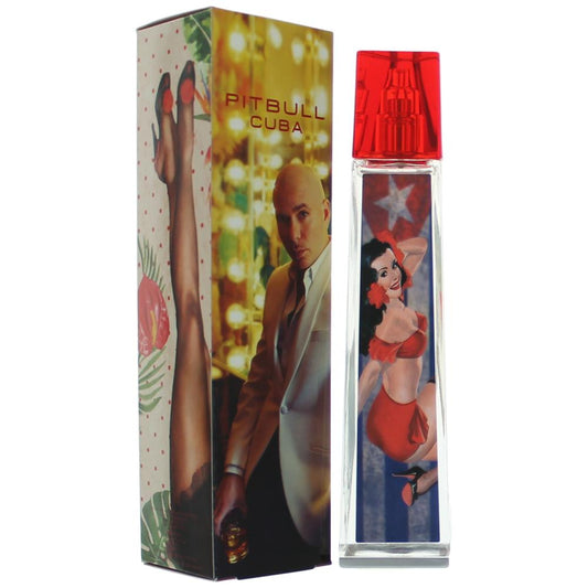 PITBULL CUBA 3.4OZ, WOMEN'S PERFUME, EDP-Pinkfoxxx