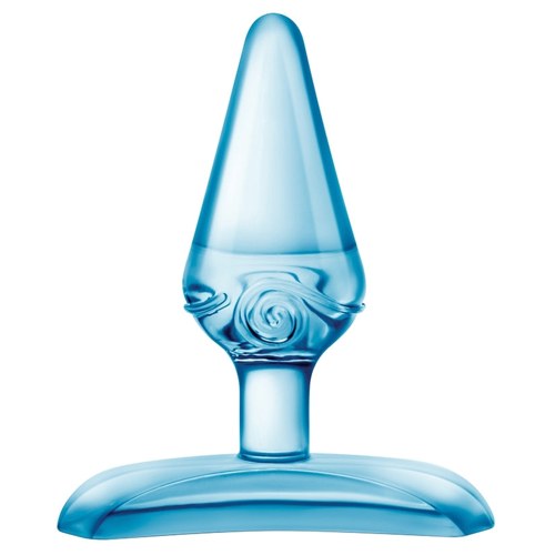 Play With Me Hard Candy Anal Plug-Blue
