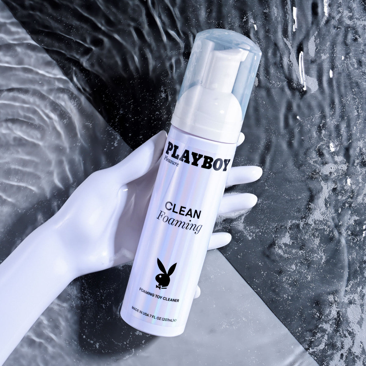 PLAYBOY CLEAN FOAMING TOY CLEANER 7 OZ - ENPBLQ20622