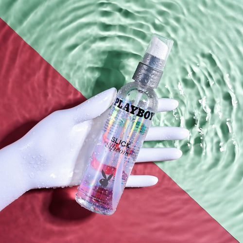 PLAYBOY SLICK SILICONE 4 OZ - ENPBLQ20932