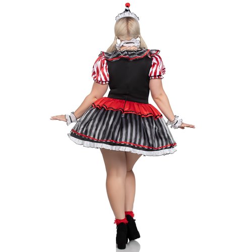 Plus Darling Harlequin Costume - 87245X    10108