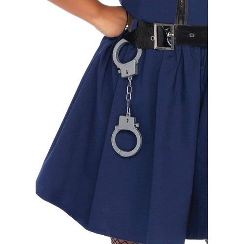 Plus Flirty Cop Costume - 86681X    03808