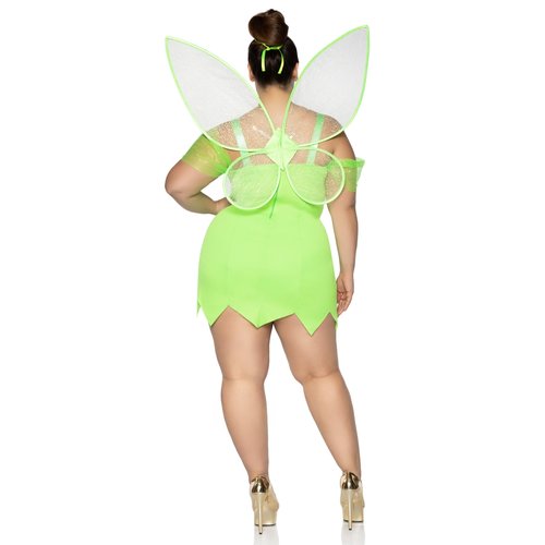 Plus Pretty Pixie With Wings Costume - 86914X    12608