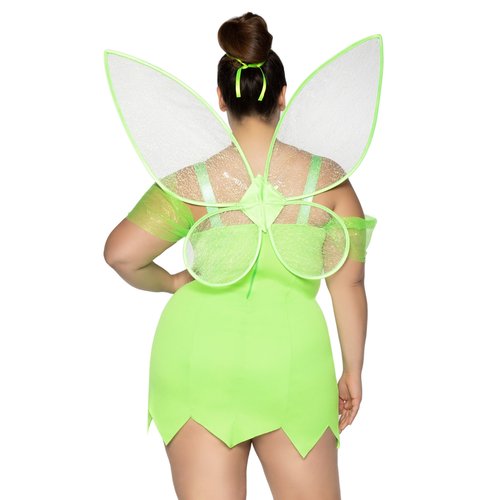 Plus Pretty Pixie With Wings Costume - 86914X    12608