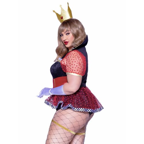 Plus Ravishing Red Queen Costume - 87152X    01108