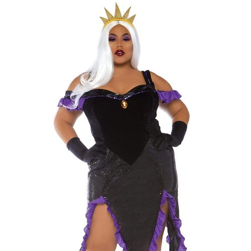 Plus Sultry Sea Witch Costume - 86764X    03908
