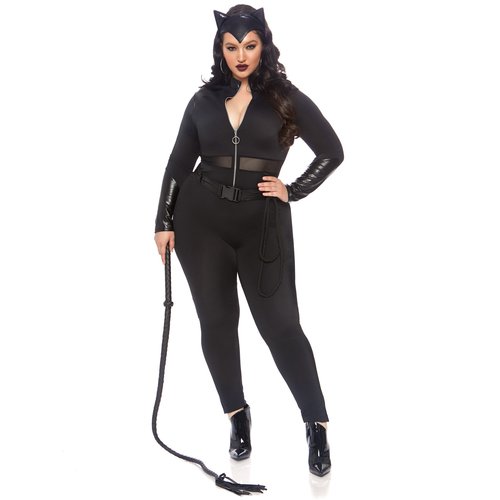 Plus Sultry Supervillain Costume - 86841X    00108