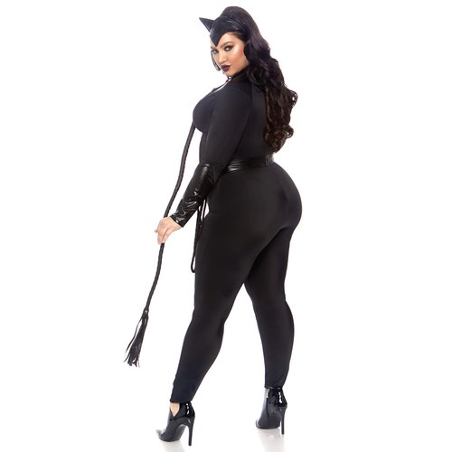 Plus Sultry Supervillain Costume - 86841X    00108