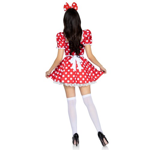 Polka Dot Dress With Headband Costume - SK87087   09625